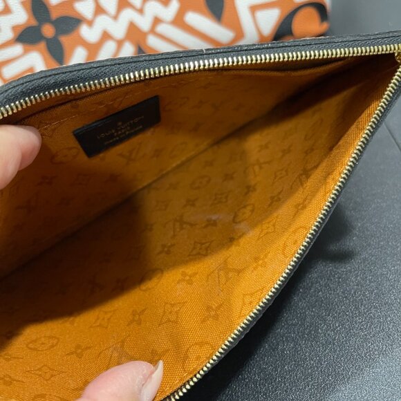 Louis Vuitton Monogram Giant Crafty Neverfull MM in Creme/Caramel (JB1316) - Picture 3 of 13